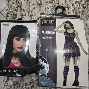 COMPLETE Frankenstein Costume & Wig